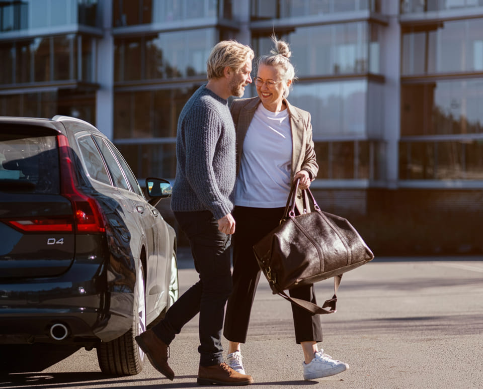 Parking spaces and garages
